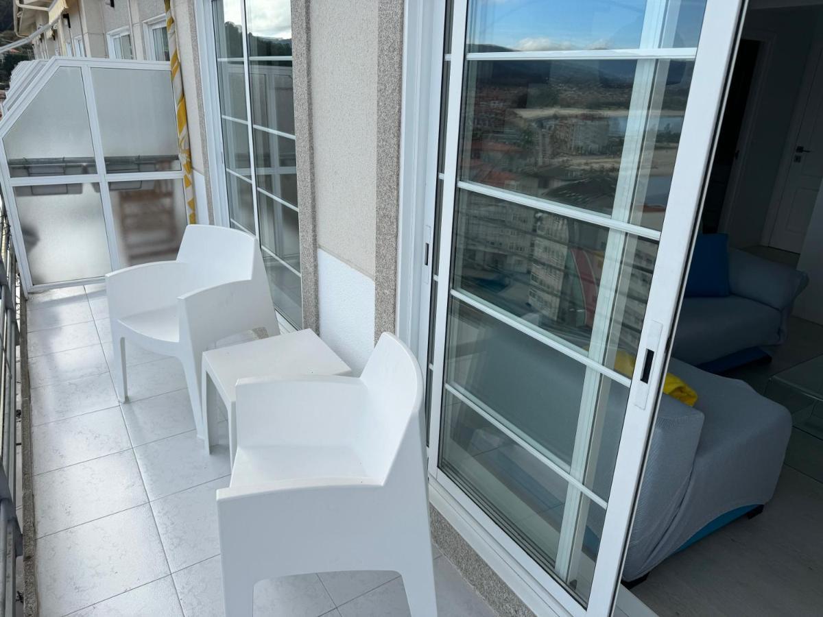 Ferienwohnung Duplex Urb Santa Marta Baiona Exterior foto
