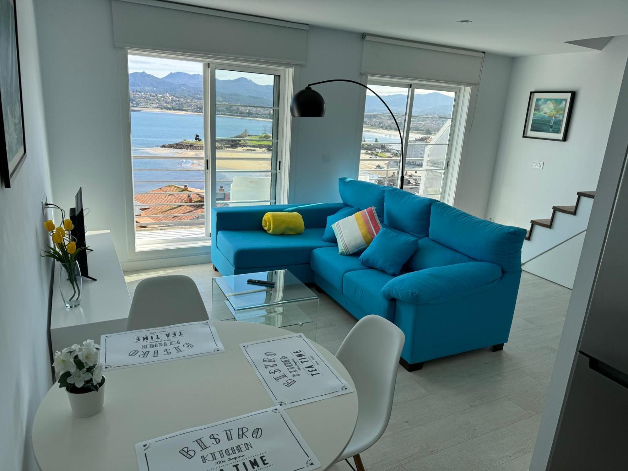 Ferienwohnung Duplex Urb Santa Marta Baiona Exterior foto
